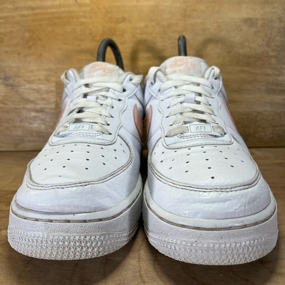 Nike Air Force 1 07 Next Nature Womens Sz 7.5 Shoes Sneakers White/Arctic Orange - Picture 2 of 8